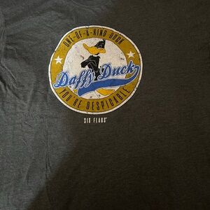 Daffy Duck Graphic T-Shirt - Gray